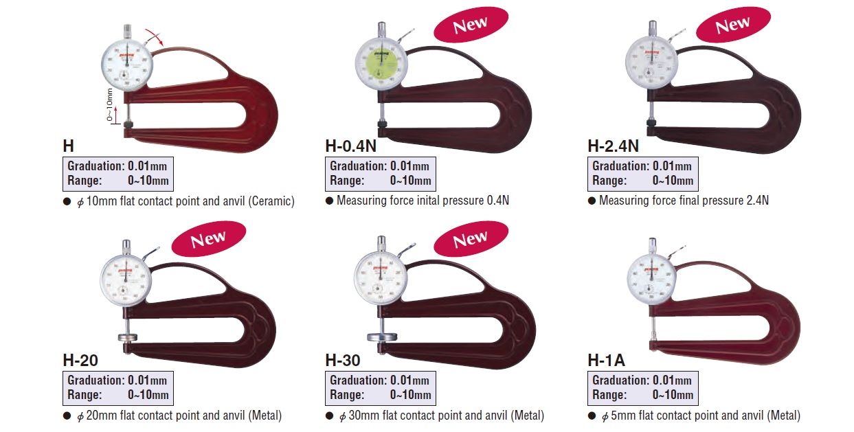 Ichiban Precision Sdn Bhd Peacock Peacock Dial Thickness Gauges